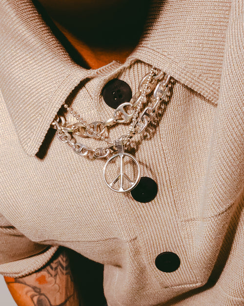 Chain Link Necklace 10mm (Silver 925)