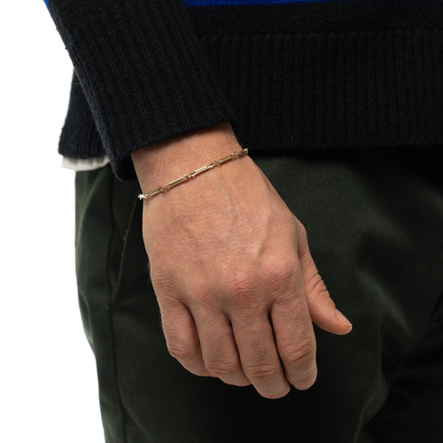 MAPLE 303 Bracelet 14K Gold on wrist
