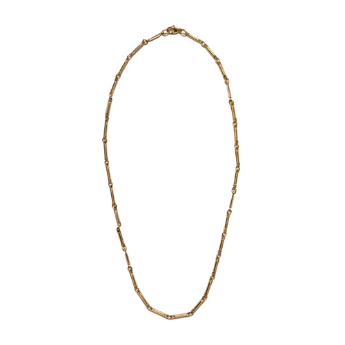 MAPLE 303 Chain Necklace 14K Gold front view