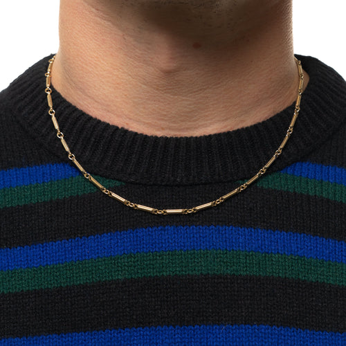 MAPLE 303 Chain Necklace 14K Gold on model