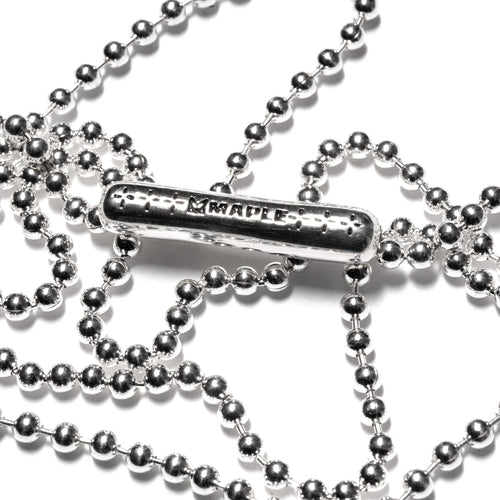 Ball Chain + Maple Clasp (Silver 925)