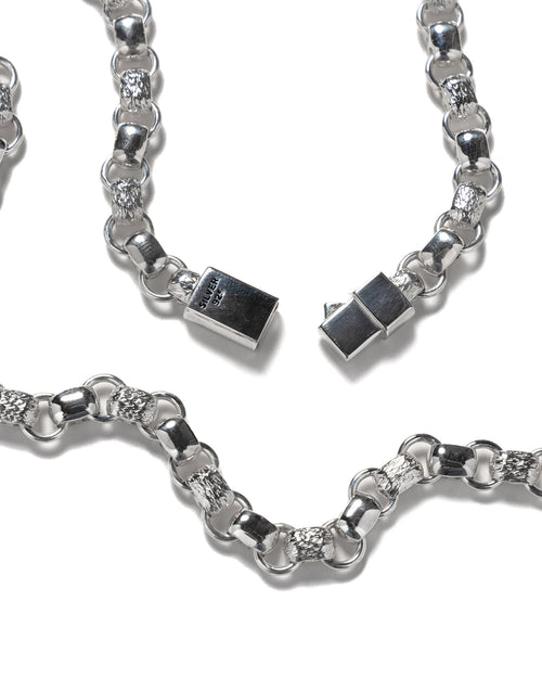 MAPLE Billy Chain Necklace Silver 925 clasp closeup