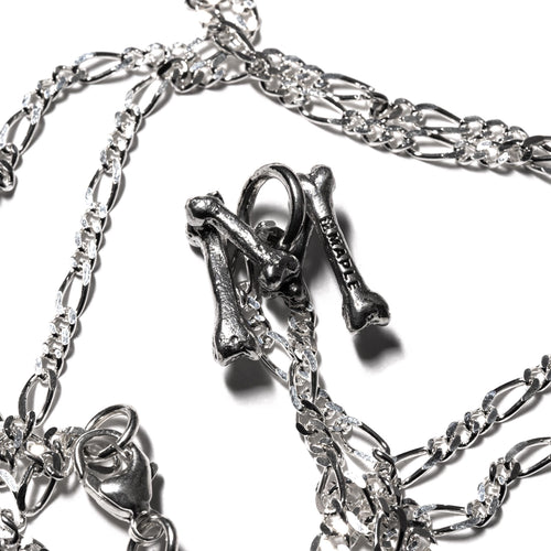 MAPLE Bone Chain Silver 925 pendant closeup