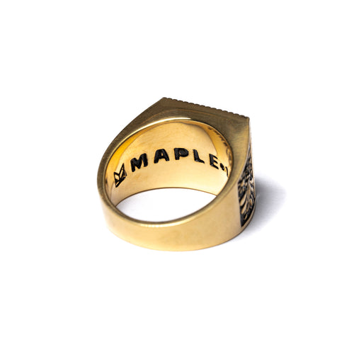 Buick Ring (14K Gold/Tiger Eye)