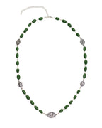 Camino Chain (Silver 925/Green Glass)