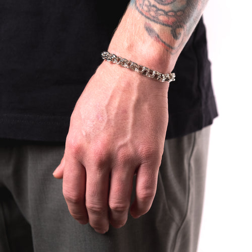 MAPLE Camp Bracelet Silver 925 on wrist