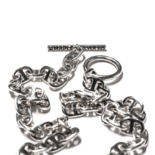 Chain Link Necklace 7mm (Silver 925)