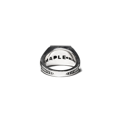 Collegiate Ring (Silver/Mother of Pearl)