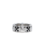 Davie Ring Silver 925/Black Resin
