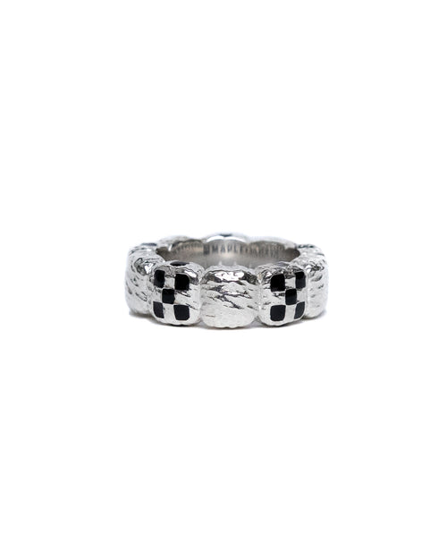 Davie Ring Silver 925/Black Resin