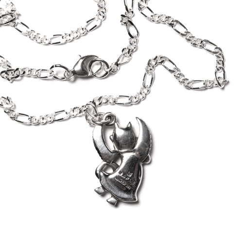 MAPLE Diablo Chain Silver 925/Topaz Stone pendant closeup back