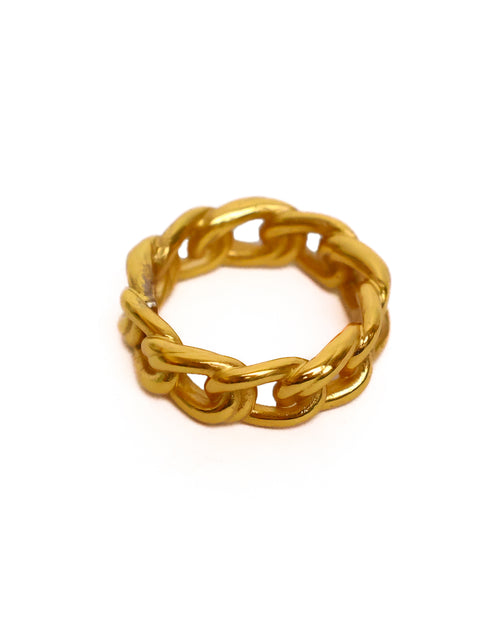 Double Link Ring (14K Gold)