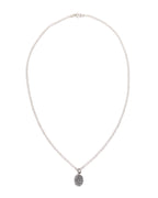 Floral Pendant + Chain (Silver 925)