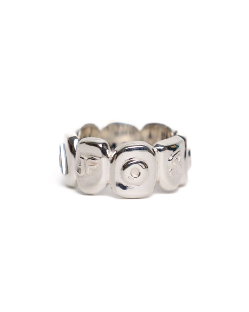 Grill Ring (Silver 925/Black Sapphire)