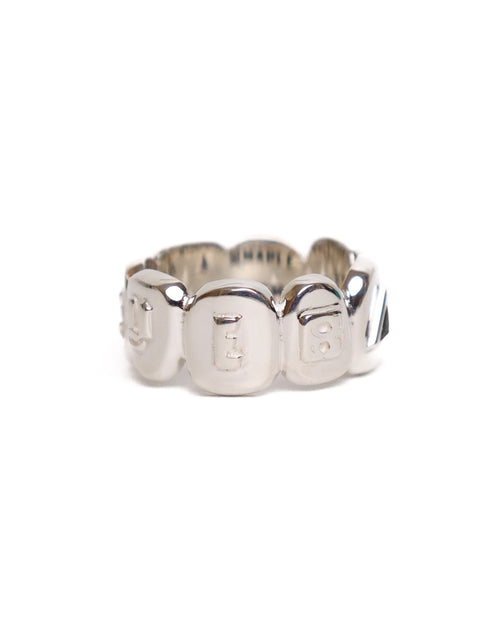 Grill Ring (Silver 925/Black Sapphire)