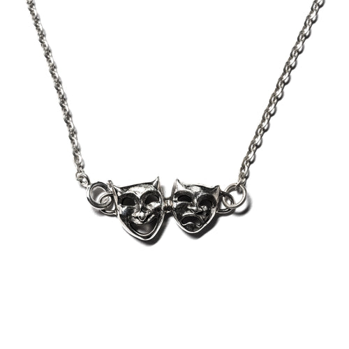 MAPLE Laugh Now Cry Later Chain Silver 925 pendant closeup