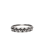 MAPLE Laugh Now Cry Later Ring Silver 925 front view