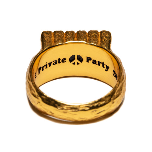 Lil Pool Signet (14K Gold/Aquamarine)