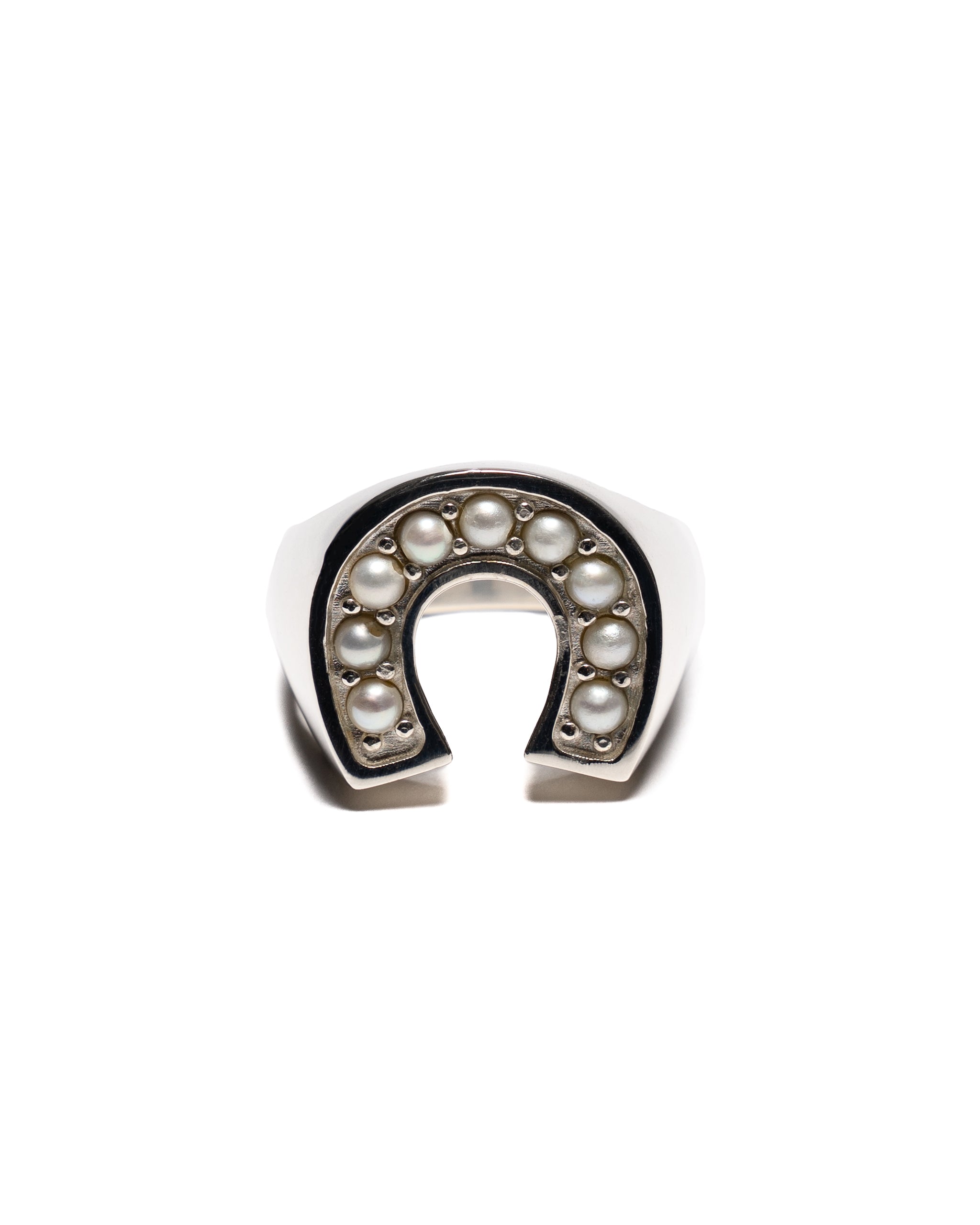 Lucky Ring Silver Mother of Pearl 5