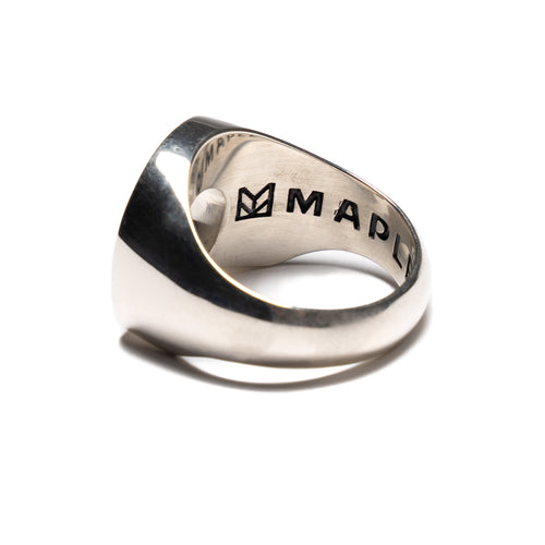 MAPLE Lucky Ring Silver 925/Mother of Pearl back inside view