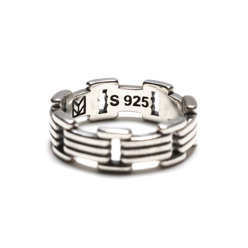 MAPLE Lui Link Ring Silver 925 back inside view