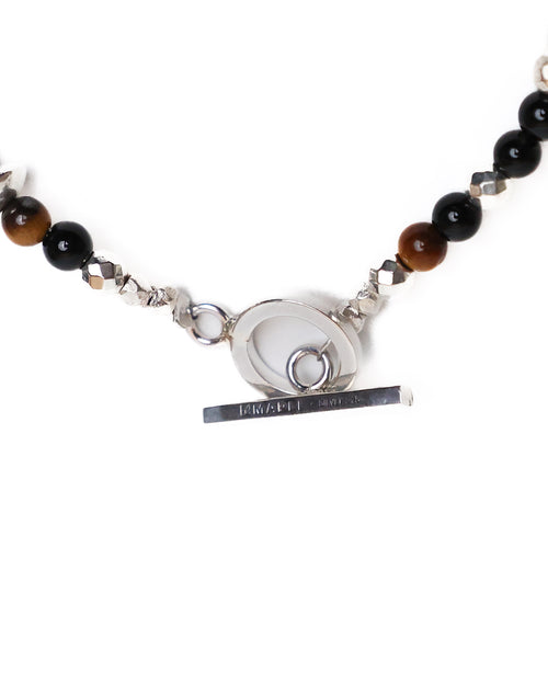 MAPLE Madina Beaded Bracelet (Silver 925/Black)