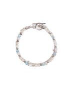 MAPLE Madina Beaded Bracelet (Silver 925/Off White)