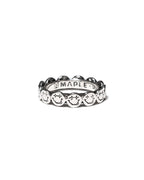 MAPLE Nevermind Ring Smiley Face SIlver 925 front view