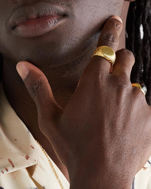 Nugget Ring (14K Gold)