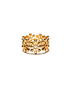 MAPLE Orbit Ring 14K Gold front view