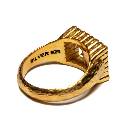 Scorpio Signet (14K/Zircon)