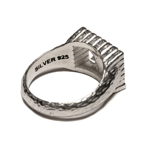 Scorpio Signet (Silver/Zircon)