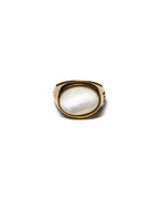 Tubby Ring (14K/Mother of Pearl)