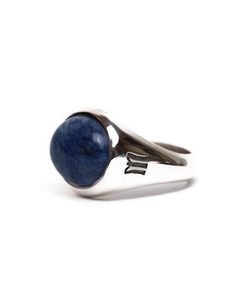 Tubby Ring (Silver 925/Lapis Lazuli)