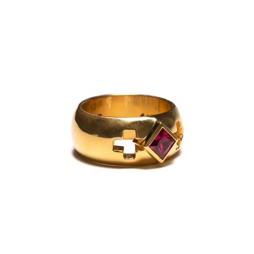 Wednesday Ring (14K Gold/Ruby)