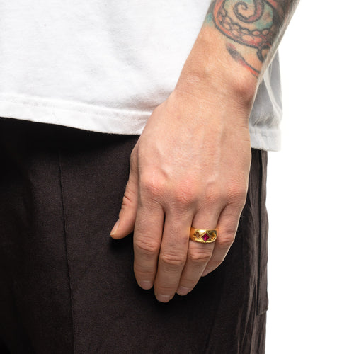 Wednesday Ring (14K Gold/Ruby)