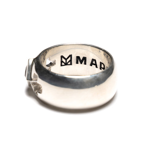 Wednesday Ring (Silver/Sapphire)
