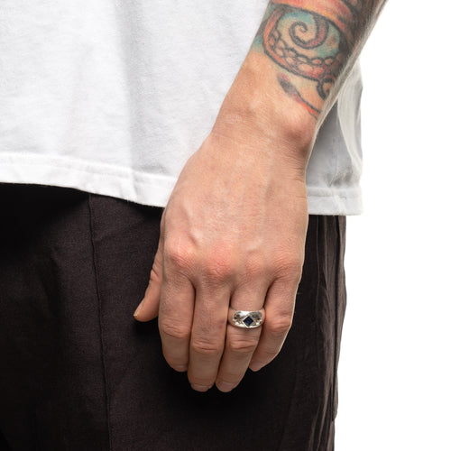 Wednesday Ring (Silver/Sapphire)