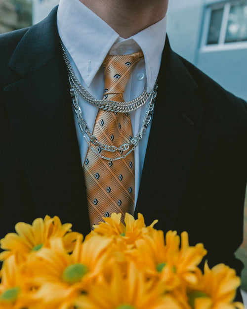 Chain Link Necklace 7mm (Silver 925)