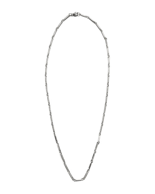 MAPLE 303 Chain Necklace Silver 925 on white background