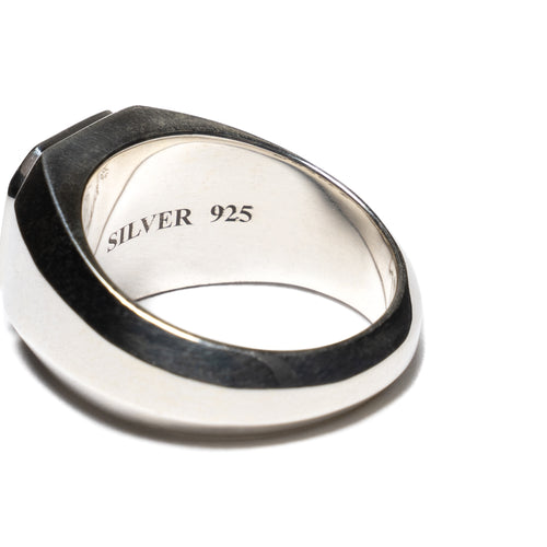 MAPLE Duppy Signet Ring Silver 925/Abalone back inside view