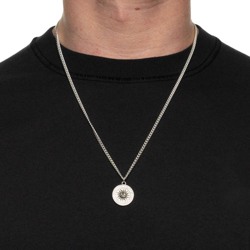 MAPLE Eternal Now Chain Silver 925 on model