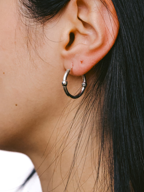 Finner Hoops 20mm (Silver 925)