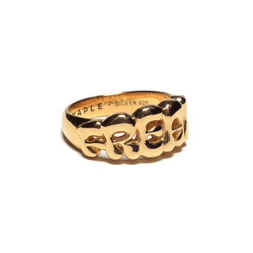 MAPLE Freak Ring 14K Gold side view