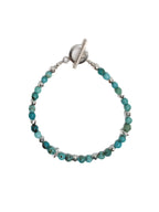 Madina Beaded Bracelet Silver 925/Turquoise