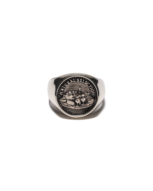 MAPLE Natural Selection Ring Silver 925 front view
