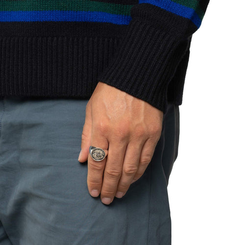 MAPLE Natural Selection Ring Silver 925 on finger view