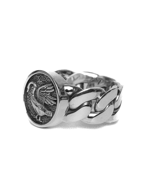 Swan Signet (Silver 925)