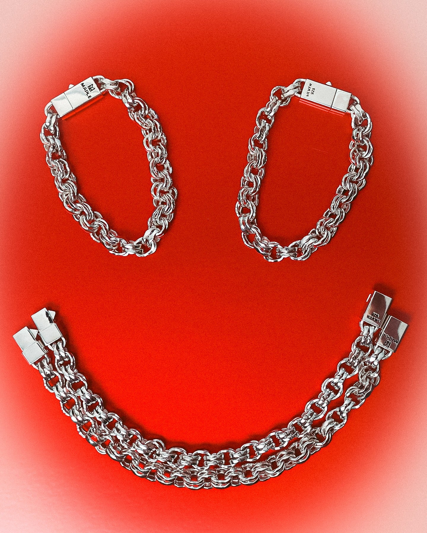 Double Link Bracelet (Silver 925) – MAPLE