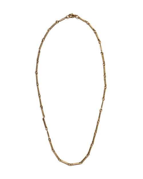 MAPLE 303 Chain Necklace 14K Gold on white